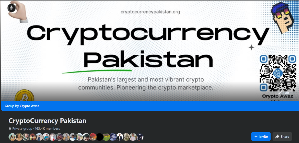 Cryptocurrency Pakistan Facebook Group