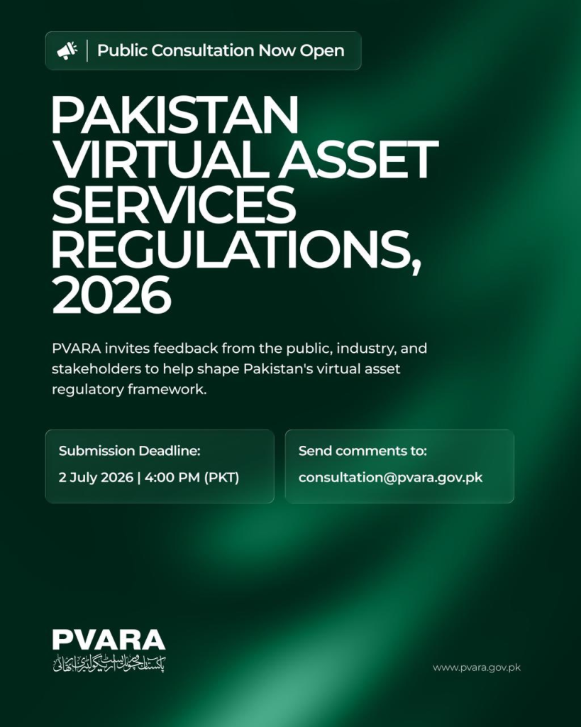 Draft Pakistan Virtual Asset Services Regulations 2026