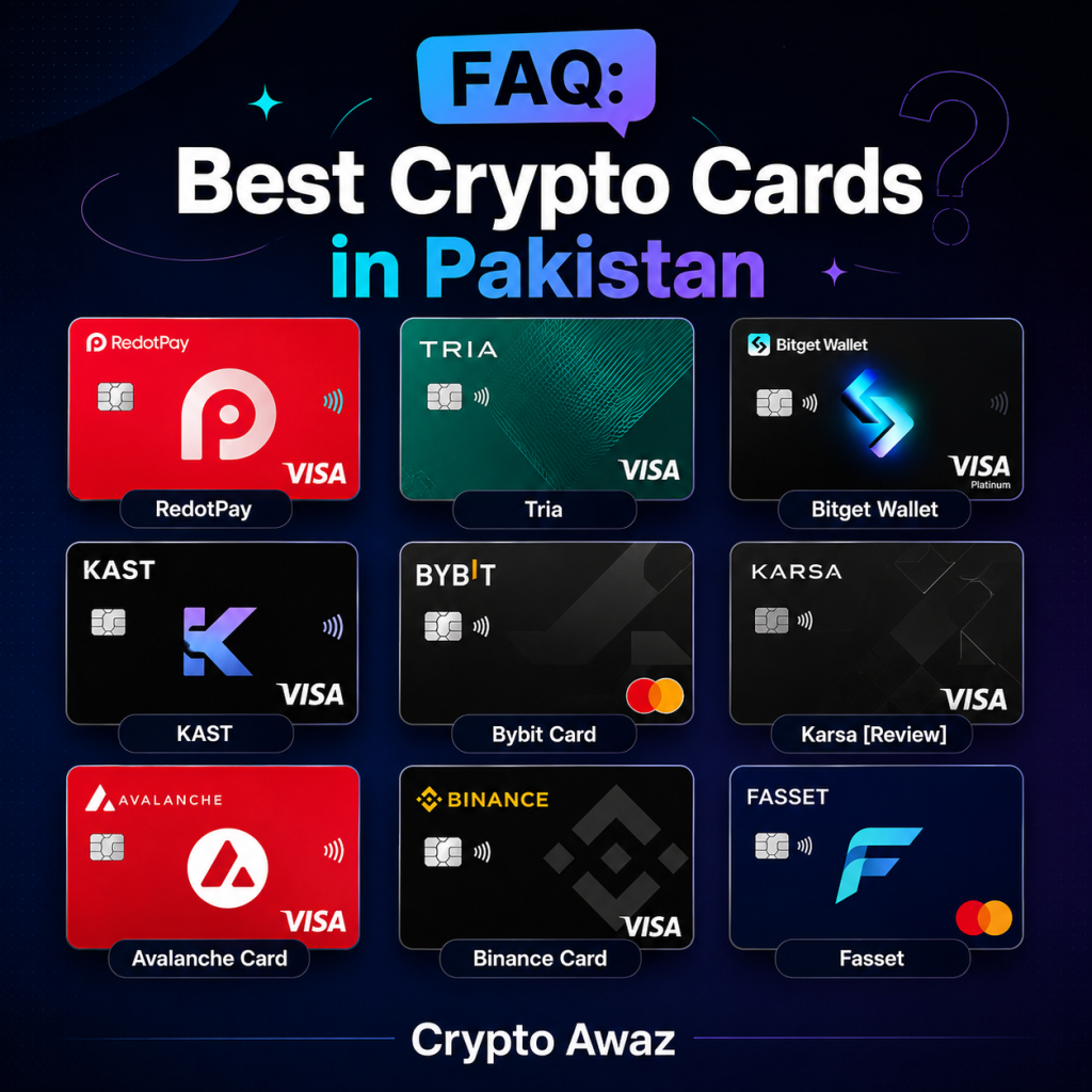 Best Crypto Cards in Pakistan